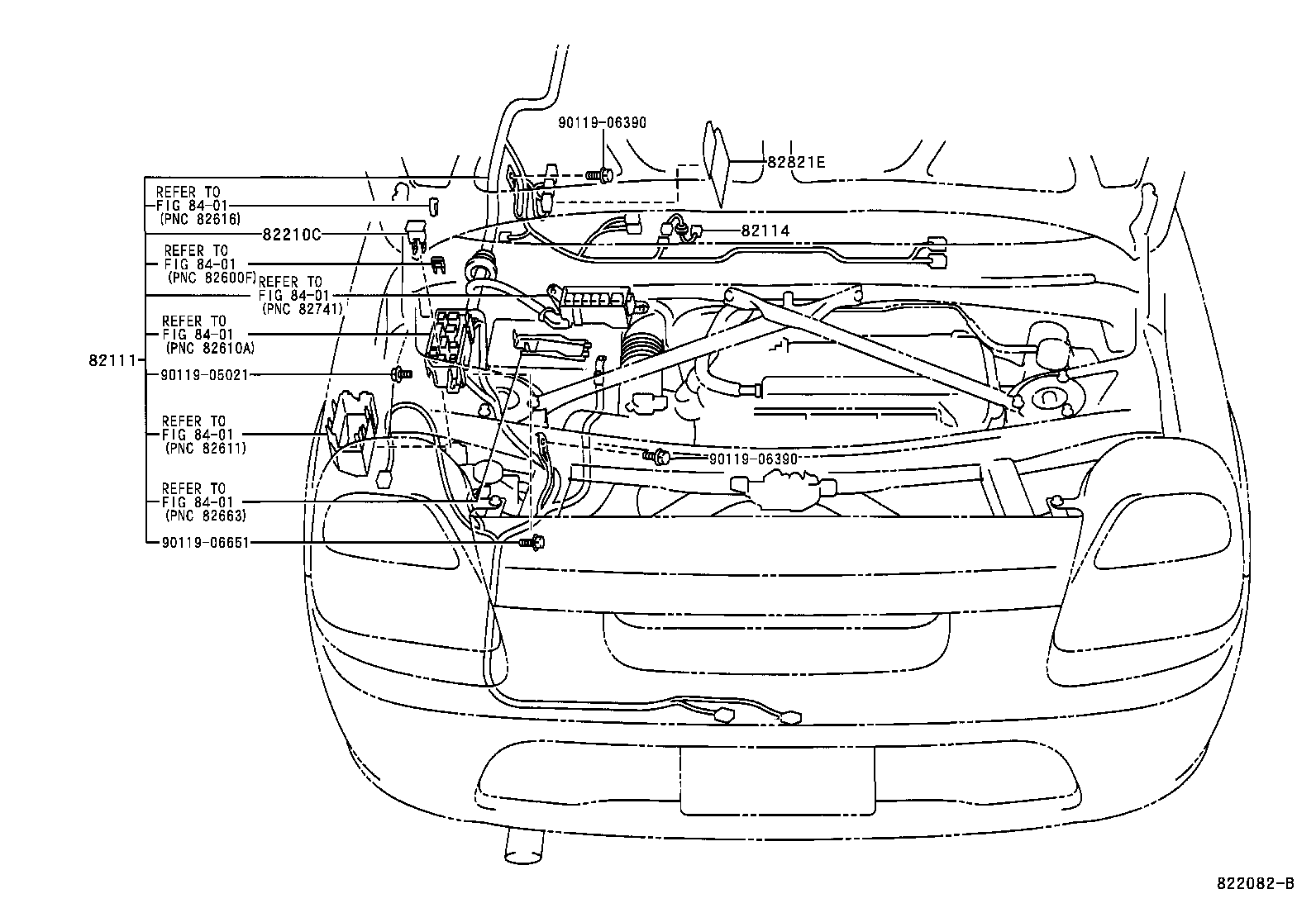 Toyota 82181-17652 WIRE, LUGGAGE ROOM, NO.1