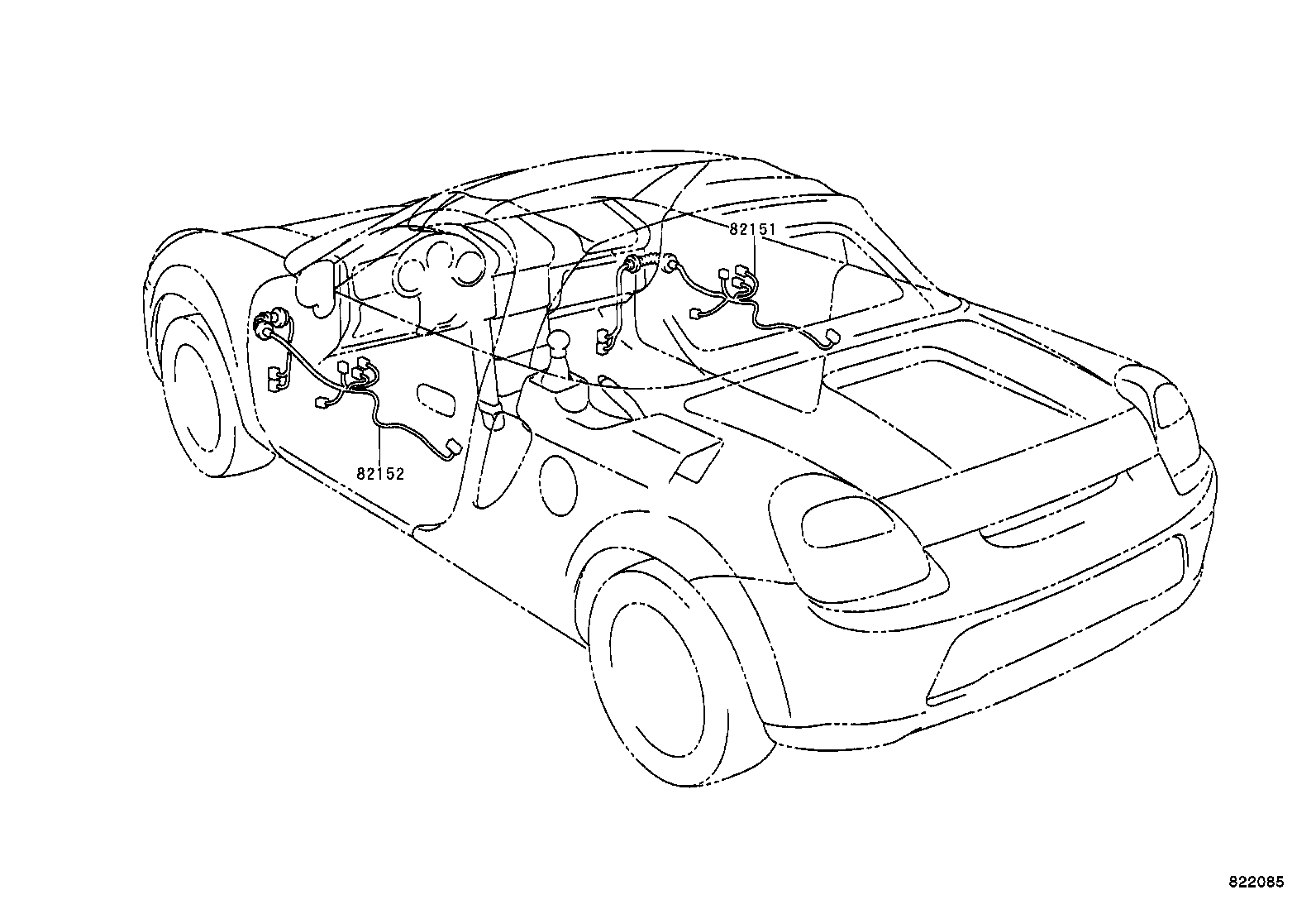 82121-17530 WIRE, ENGINE product image