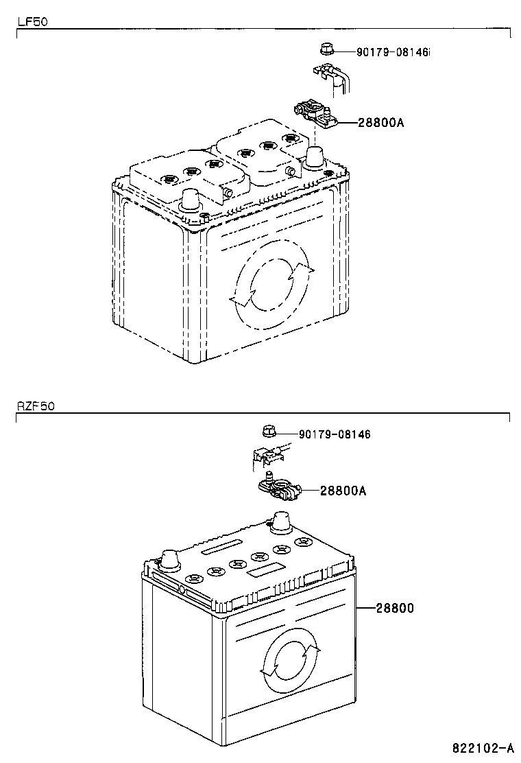 28800-05110 BATTERY product image