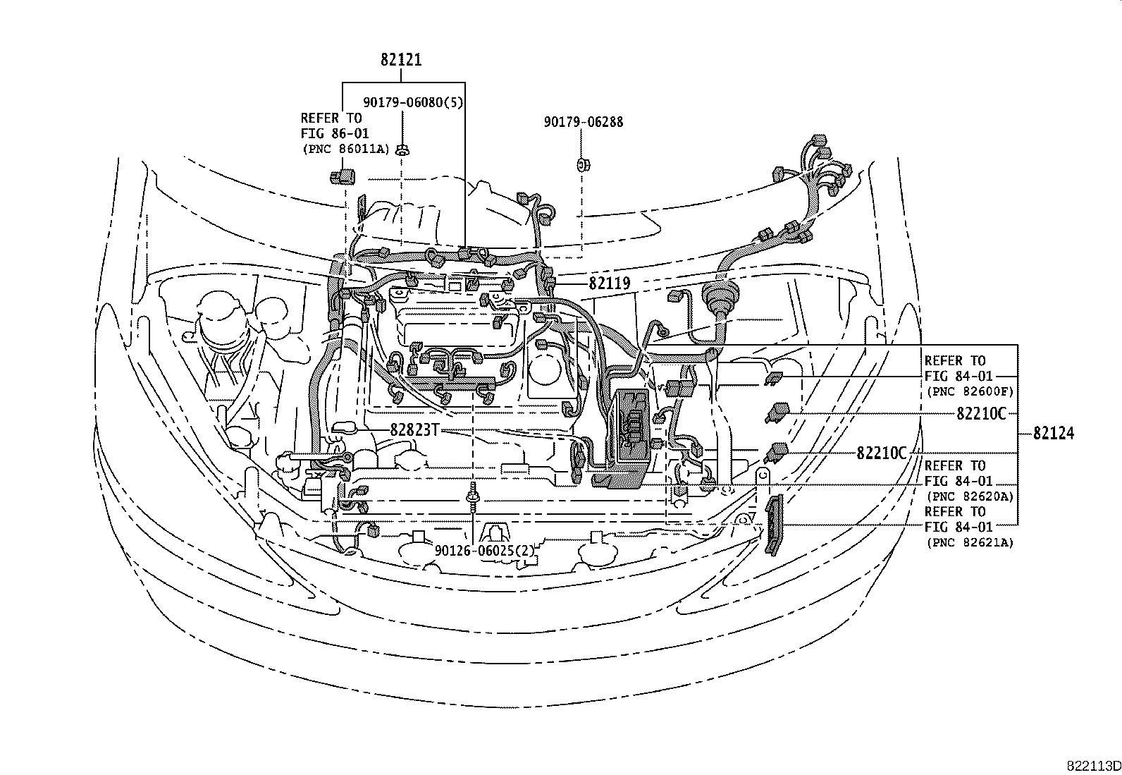 82081-28010 WIRING ASSY, DOOR LOCK product image