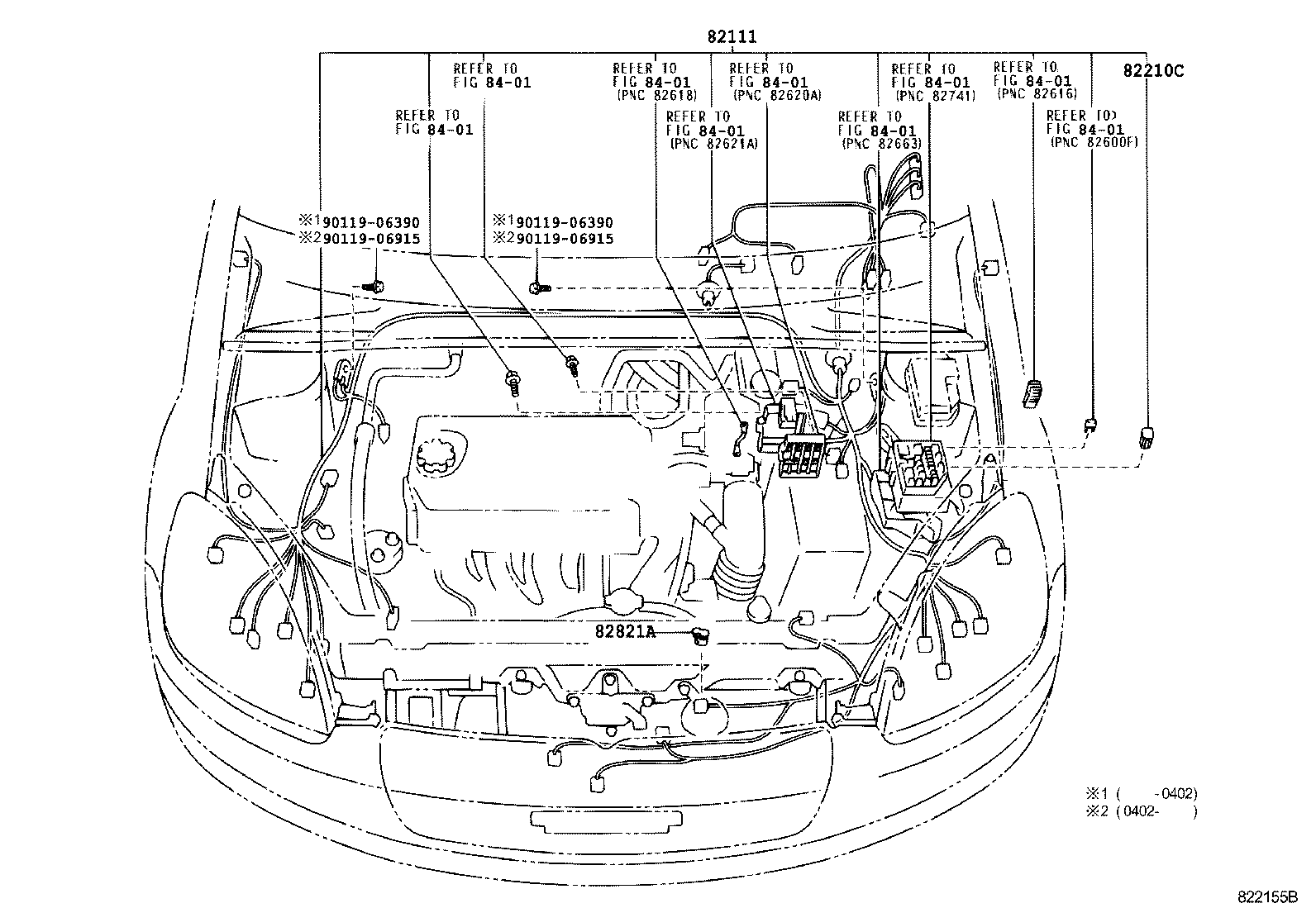 82111-52011 WIRE, ENGINE ROOM MAIN product image