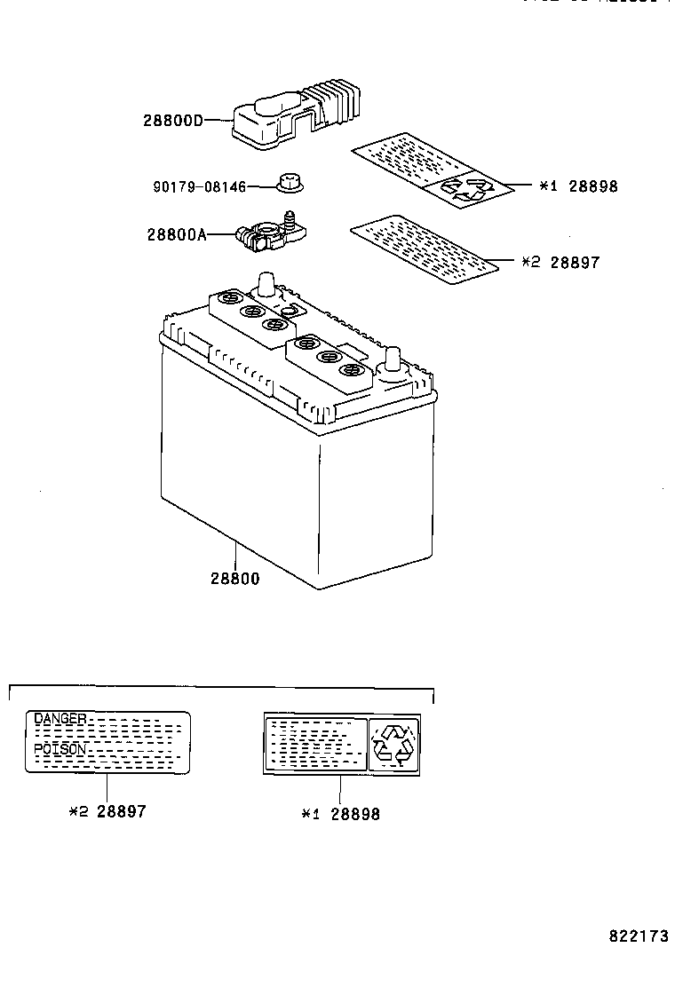 28800-46100 BATTERY product image