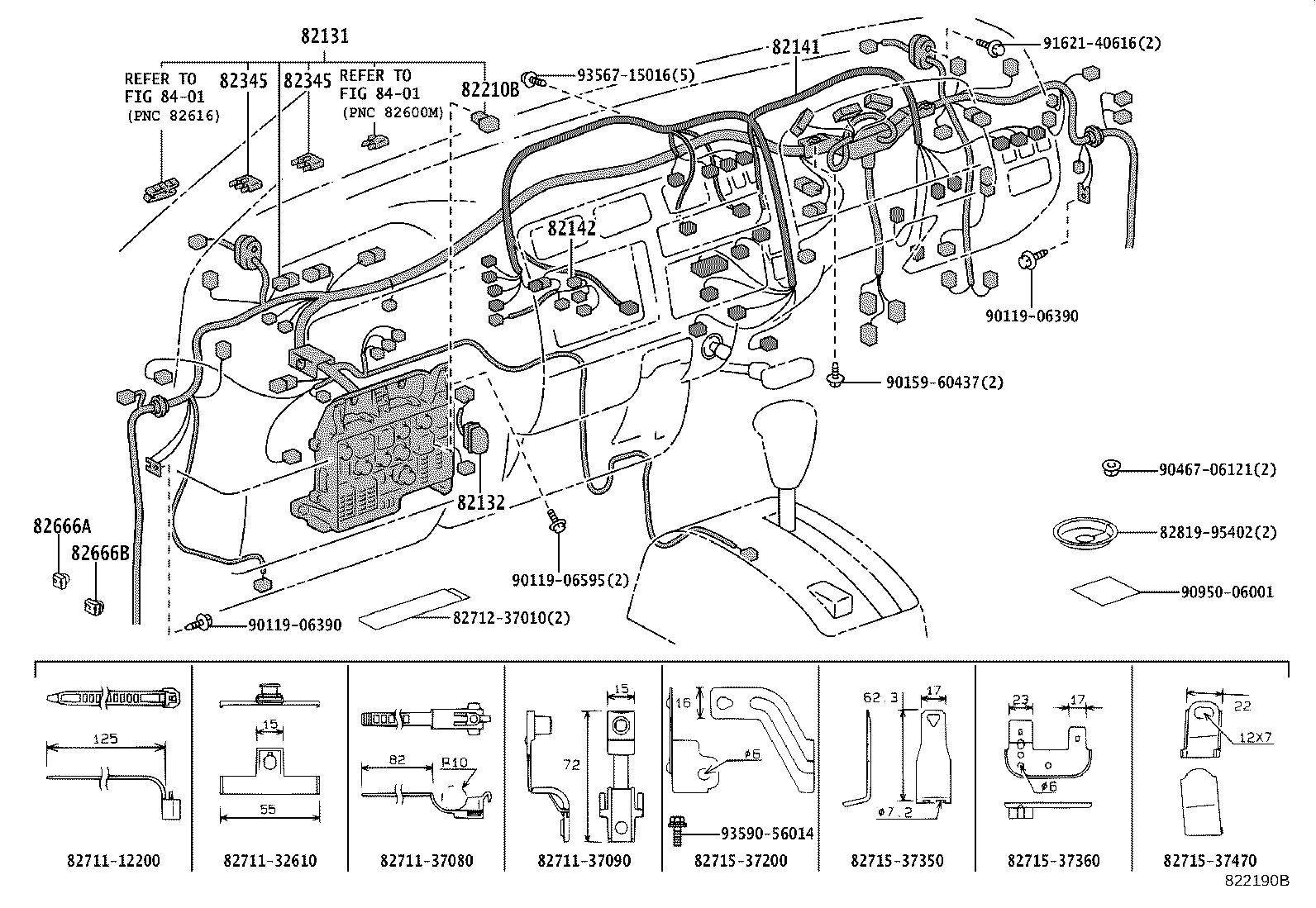 82050-89109 WIRE, ENGINE product image