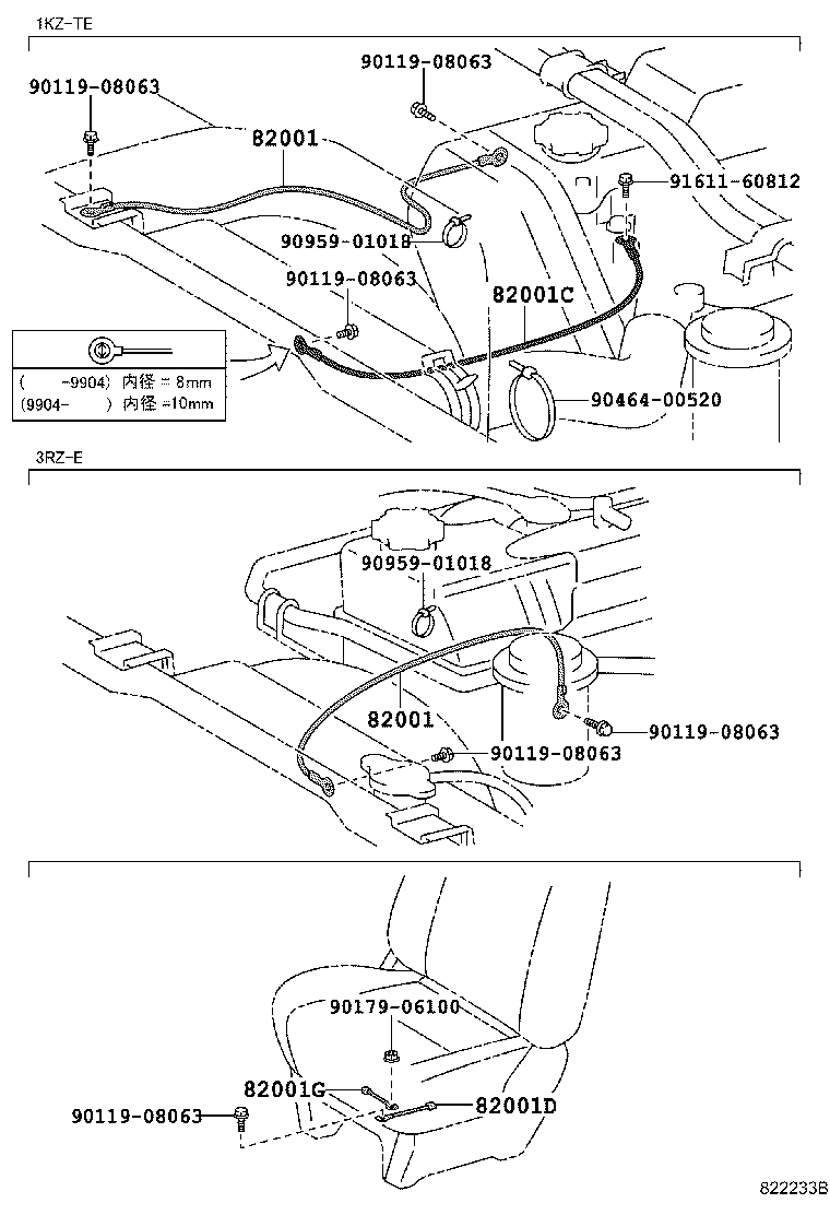 82120-26050 HARNESS ASSY, FRONT END WIRE product image