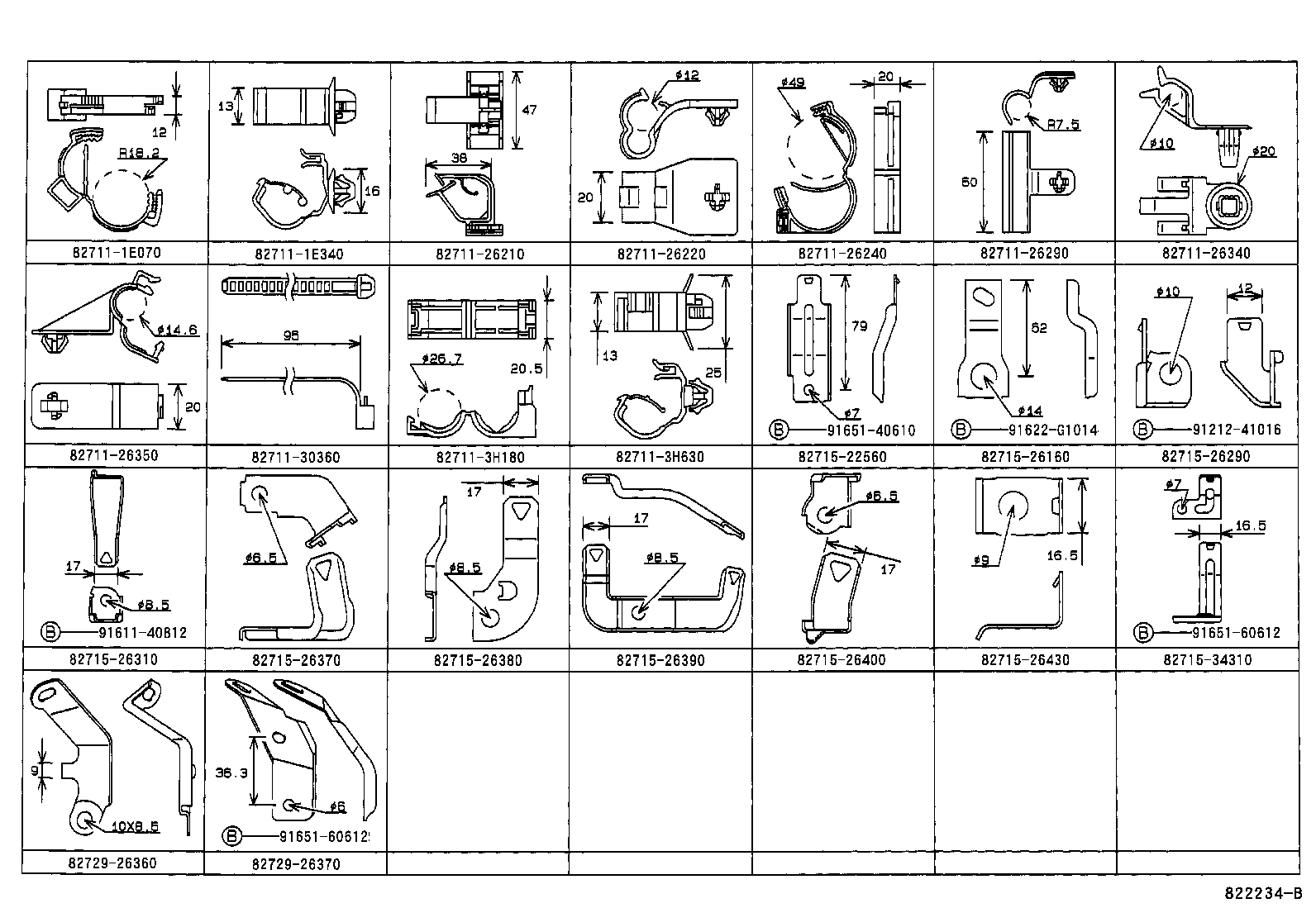 82120-26050 HARNESS ASSY, FRONT END WIRE product image