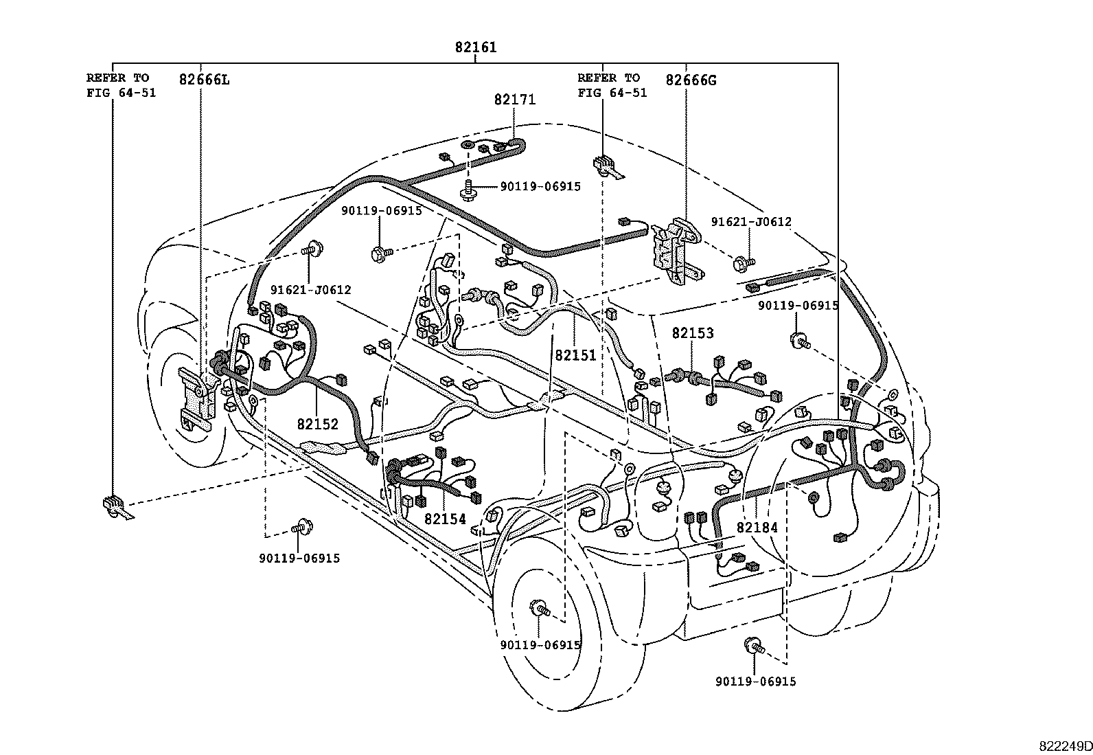 82122-42010 WIRE, ENGINE, NO.2 product image