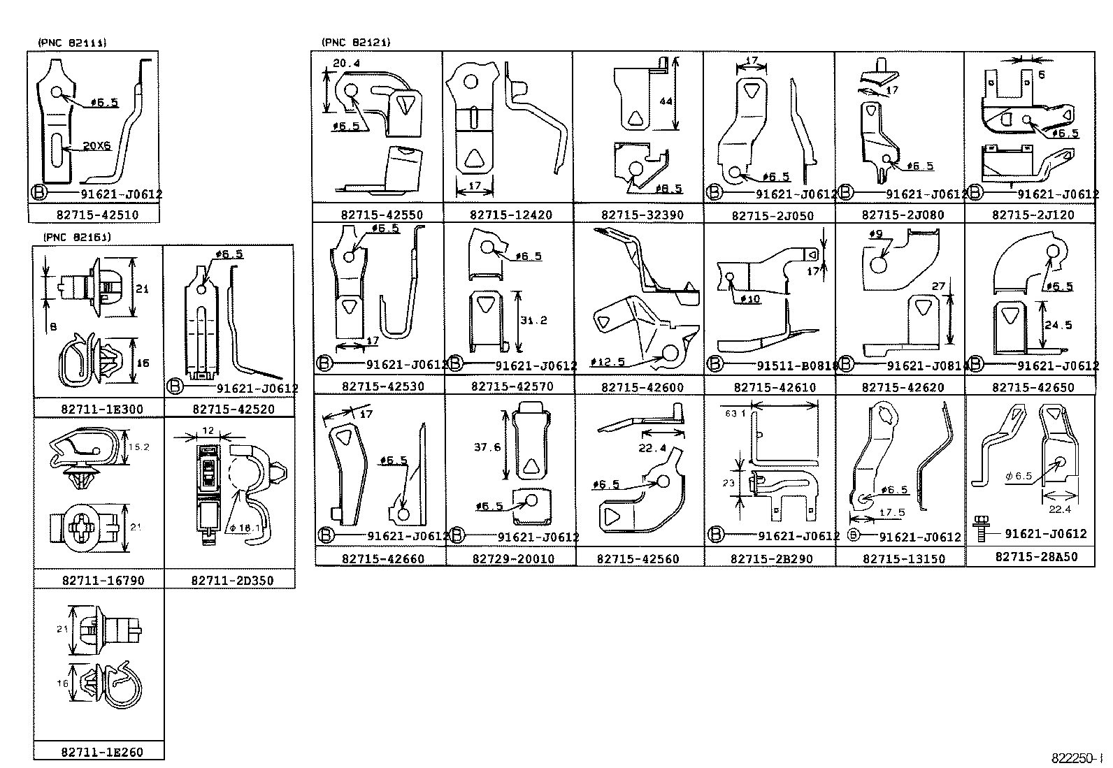 82122-42010 WIRE, ENGINE, NO.2 product image