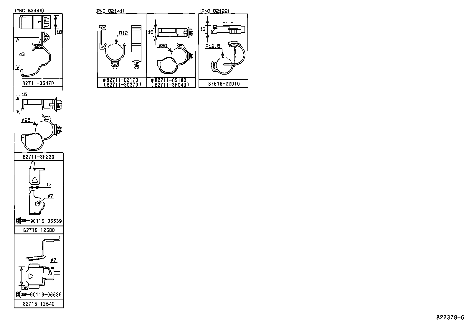 82121-1X080 WIRE, ENGINE product image