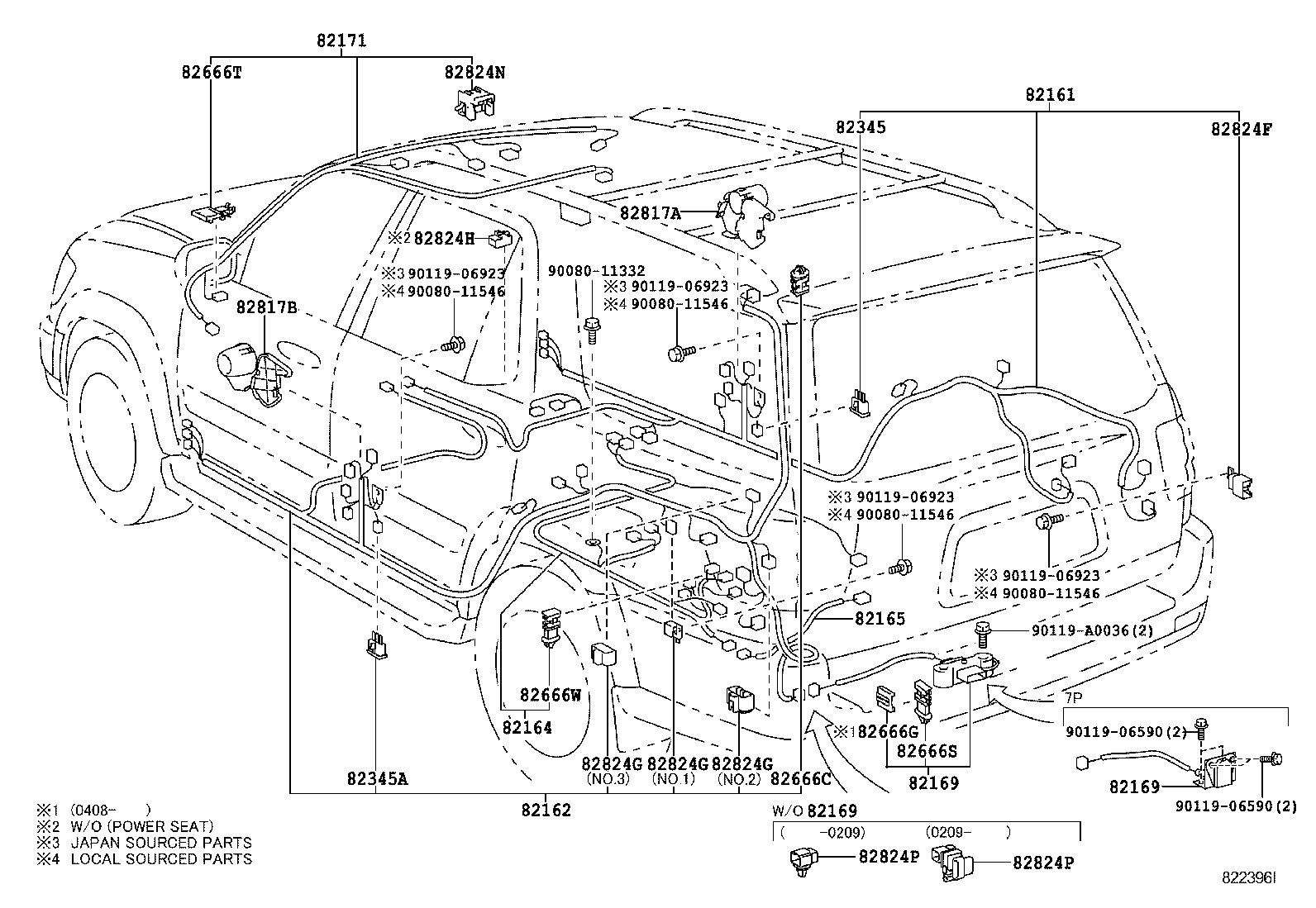 Thumbnail 6 for 82161-0C032