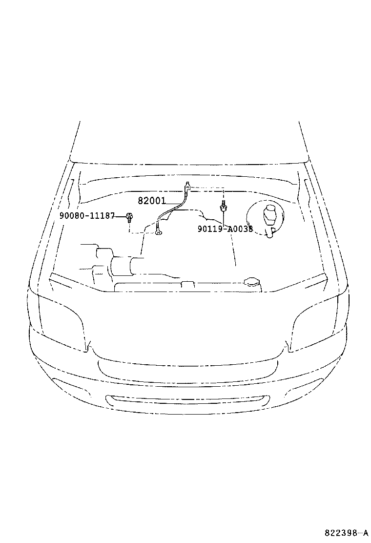 Thumbnail 8 for 82161-0C032