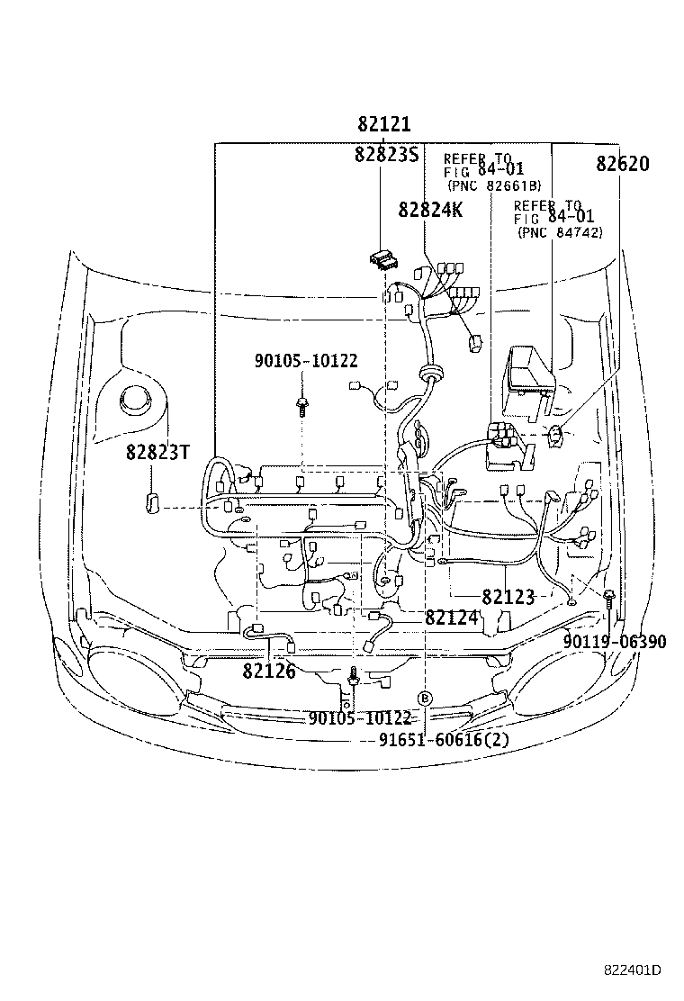 82121-02401 WIRE, ENGINE product image