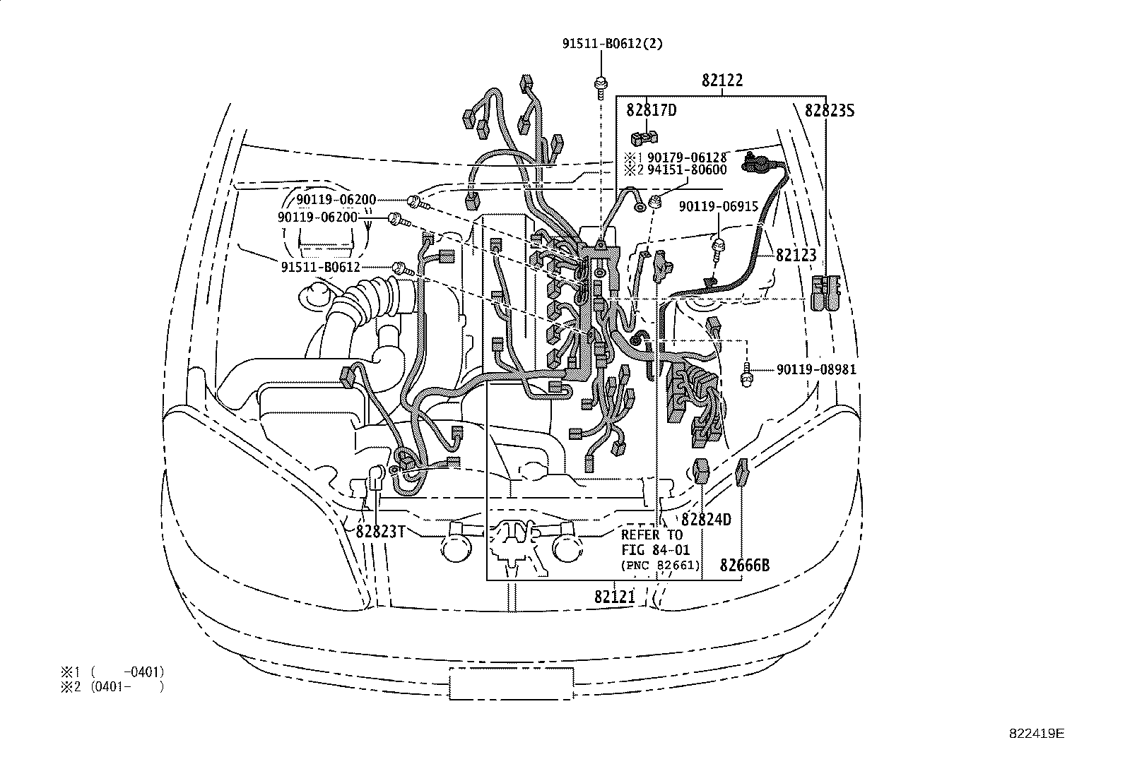 82817-2A770 PROTECTOR, WIRING HARNESS, NO.1 product image