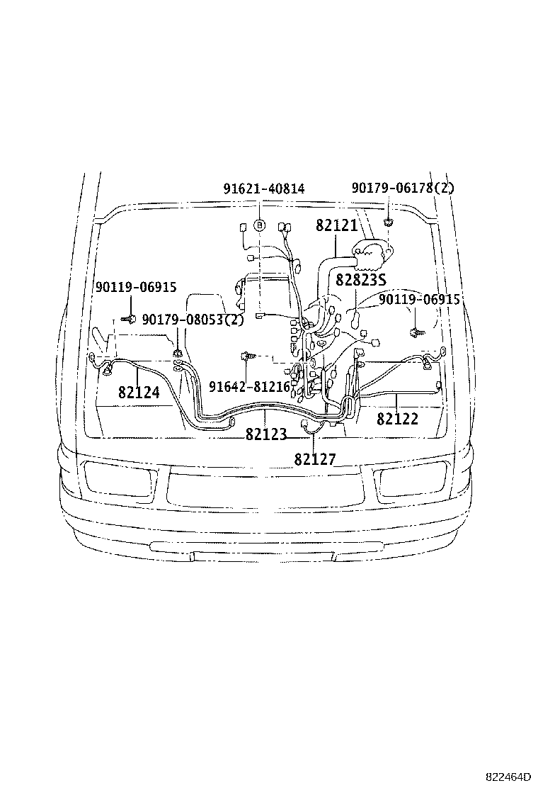 82817-35450 PROTECTOR, WIRING HARNESS, NO.1 product image