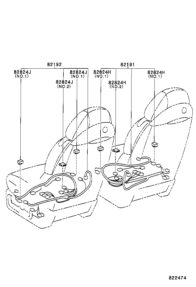 58168-24010 PROTECTOR, WIRING HARNESS, NO.1 product image