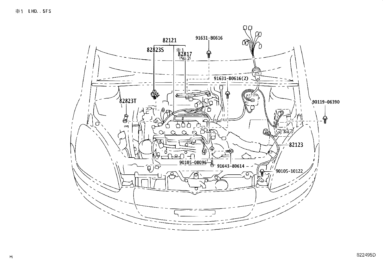 Thumbnail 4 for 82152-0D080