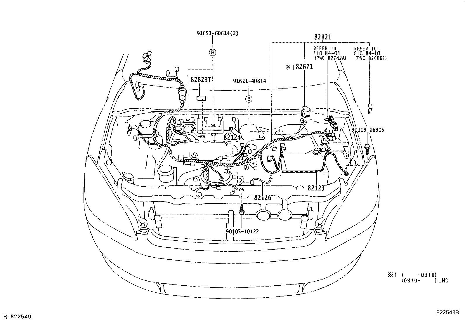 82817-44030 PROTECTOR, WIRING HARNESS, NO.5 product image