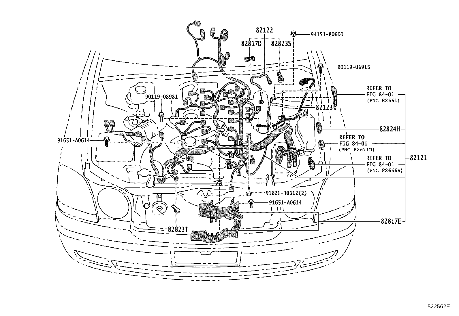 82817-51050 PROTECTOR, WIRING HARNESS, NO.2 product image