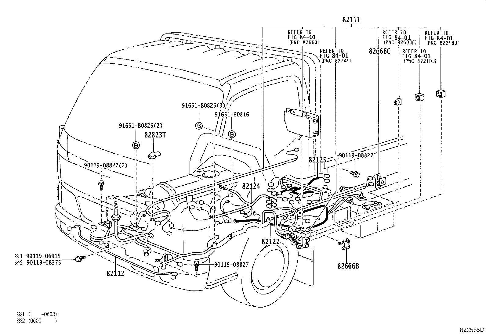 82712-37430 SUPPORT, WIRING HARNESS product image