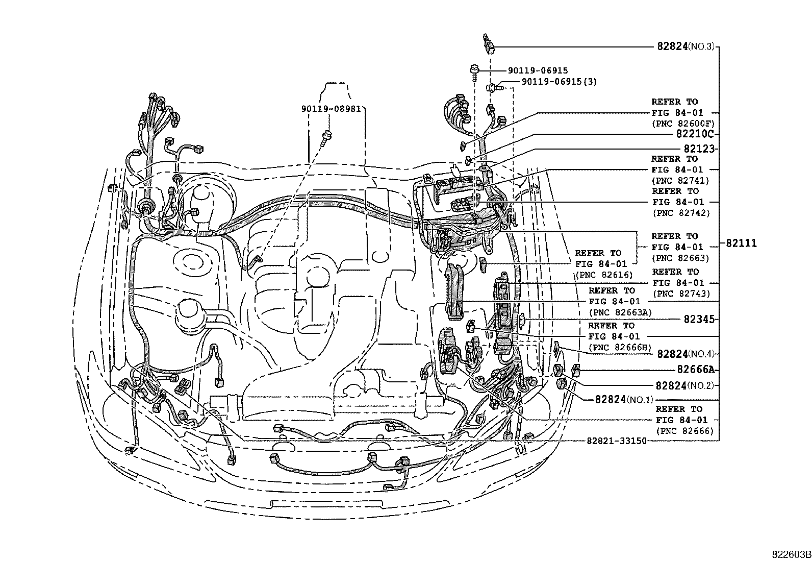 82046-53010 BRACKET, RADIO EARTH product image