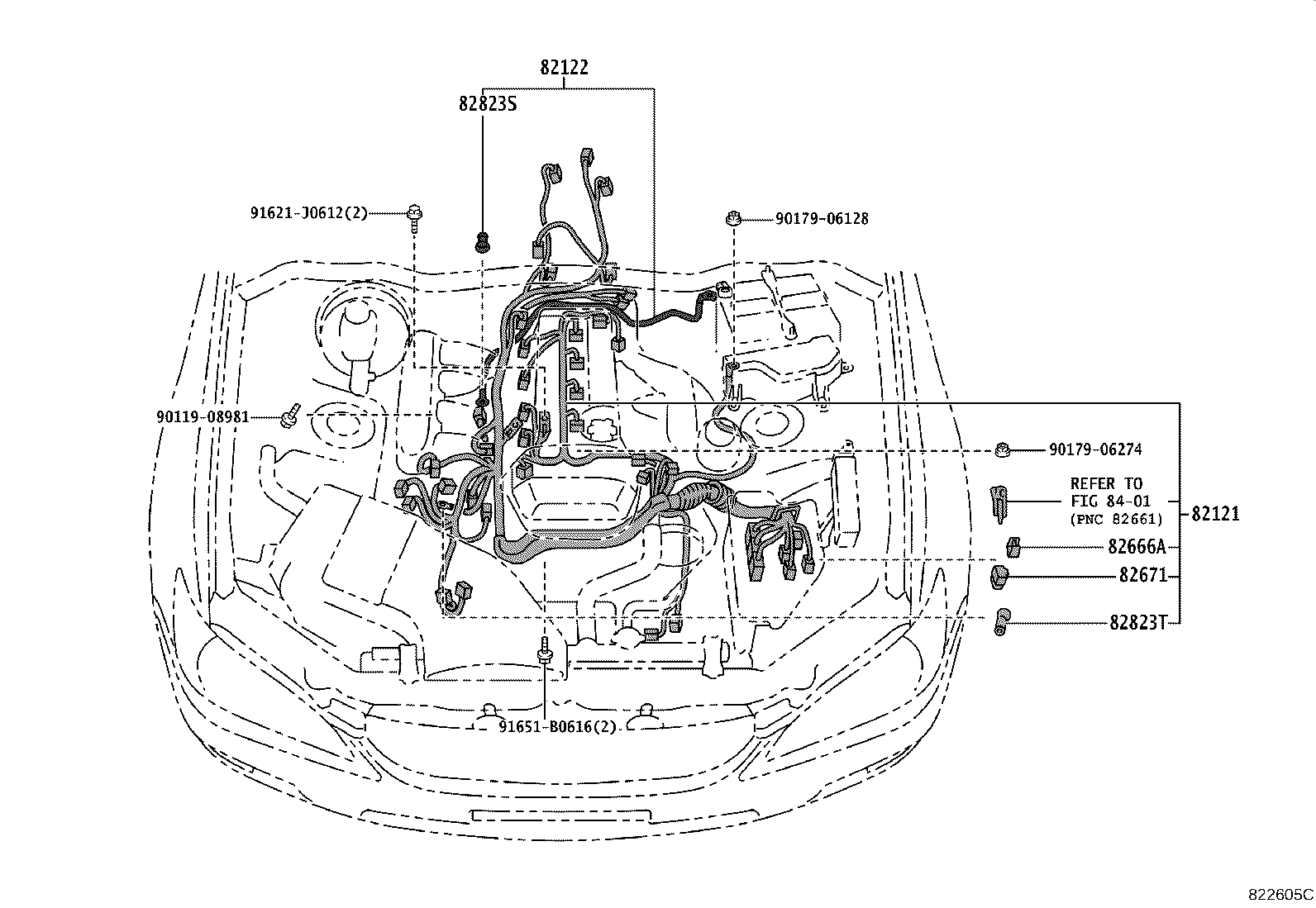 82046-53010 BRACKET, RADIO EARTH product image