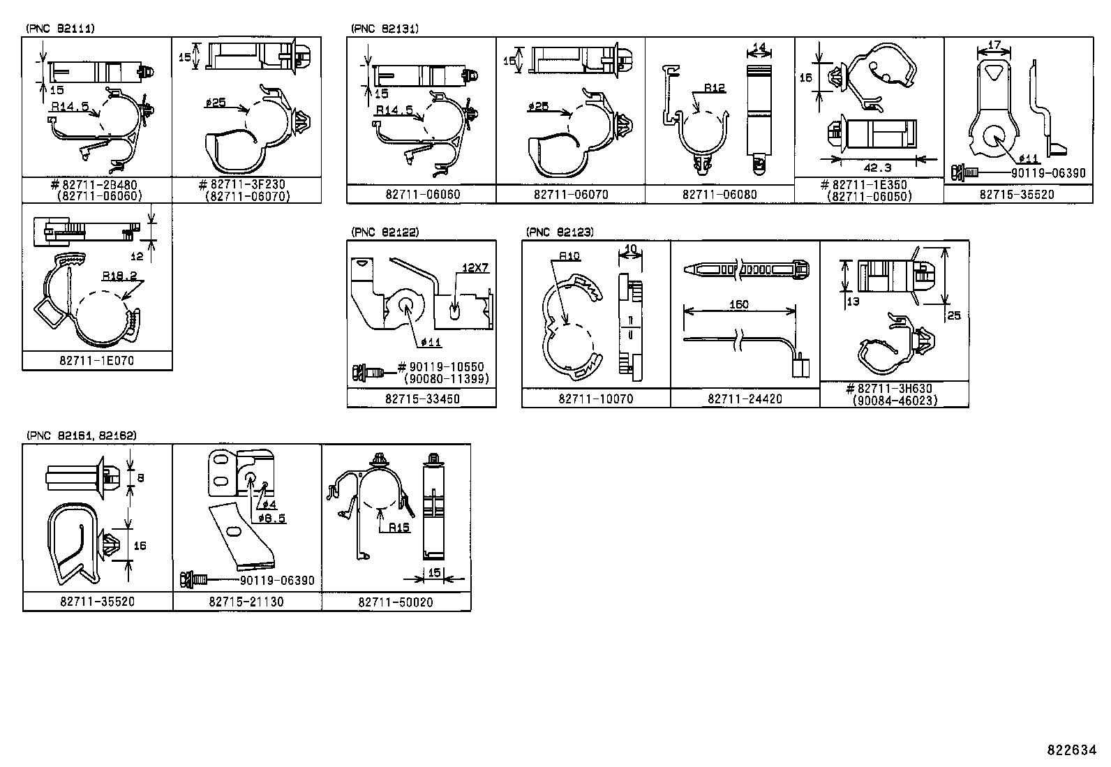 82151-06210 WIRE, FRONT DOOR, RH product image