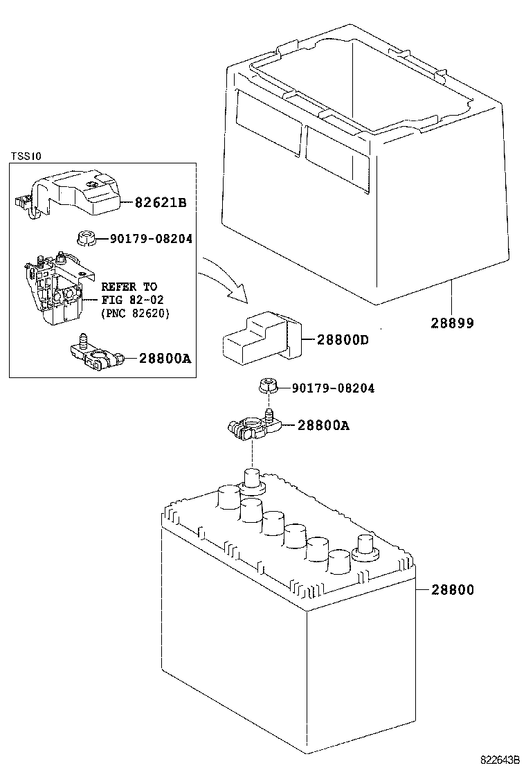 28800-73060 BATTERY product image