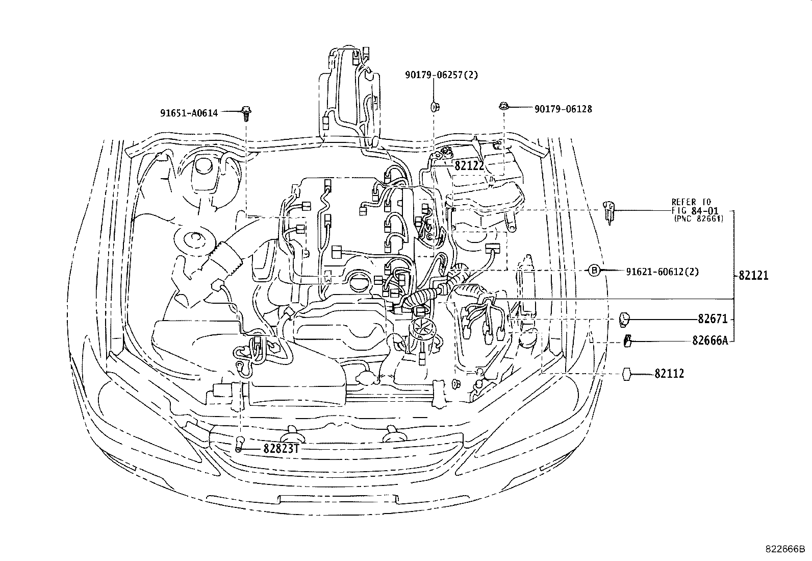 82817-53010 PROTECTOR, WIRING HARNESS, NO.2 product image