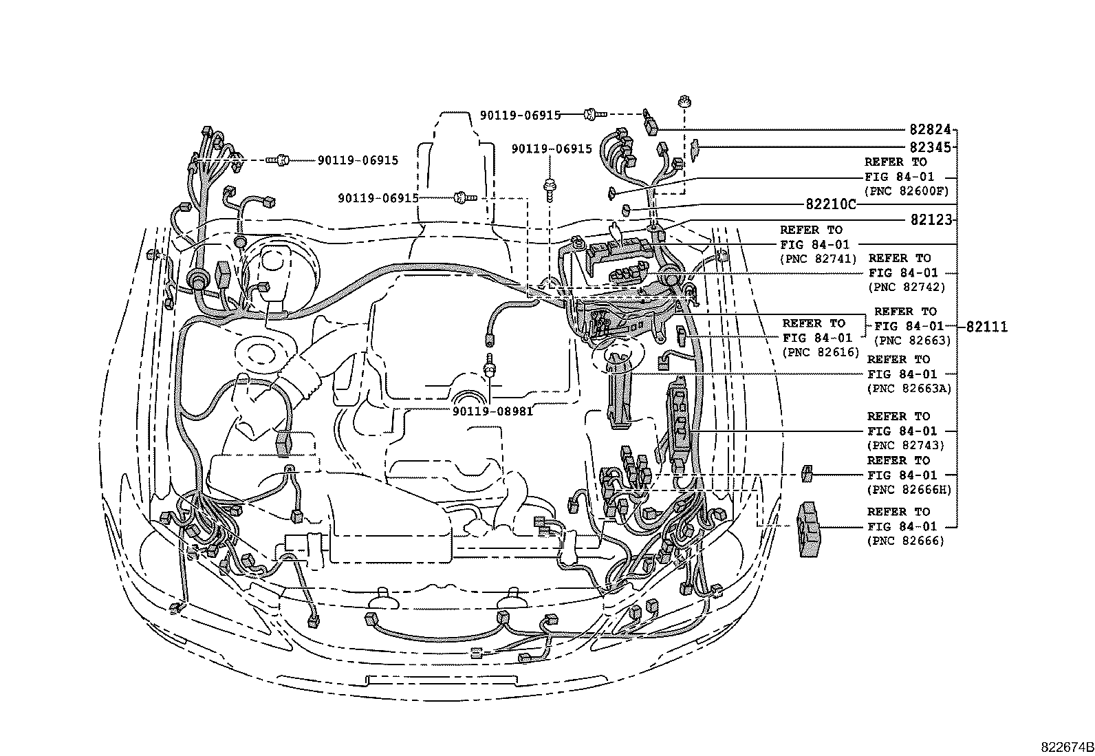 82046-53010 BRACKET, RADIO EARTH product image