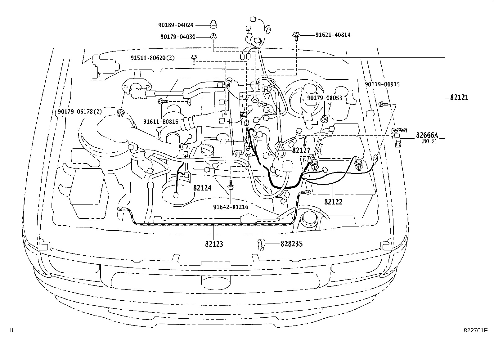 82817-35450 PROTECTOR, WIRING HARNESS, NO.1 product image