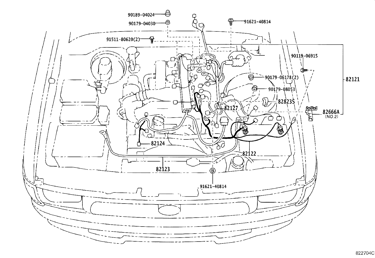 82817-35450 PROTECTOR, WIRING HARNESS, NO.1 product image