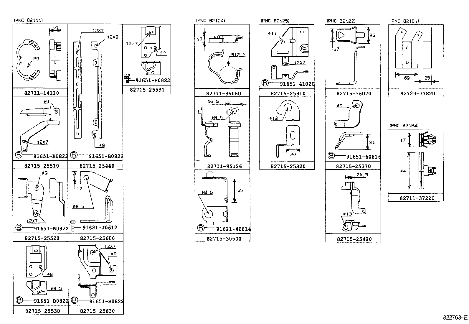 82151-37201 WIRE, FRONT DOOR, RH product image
