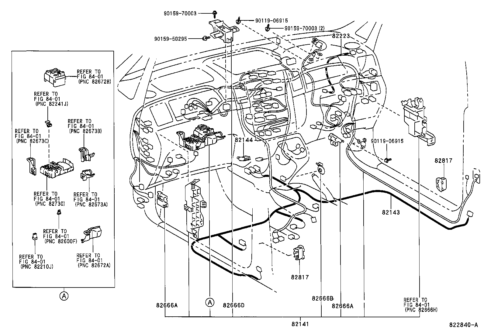82121-13892 WIRE, ENGINE product image
