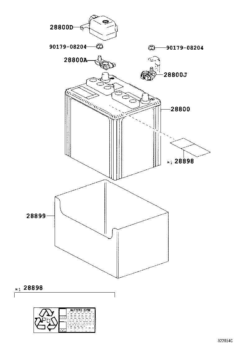 28800-0D210 BATTERY product image
