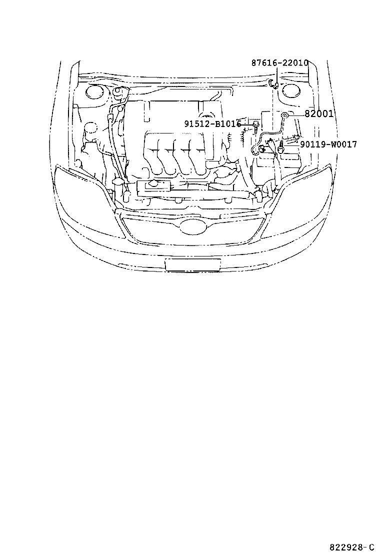 82117-02013 WIRE, INSTRUMENT PANEL product image