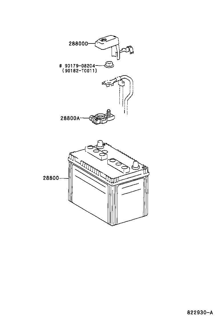 28800-0H050 BATTERY product image