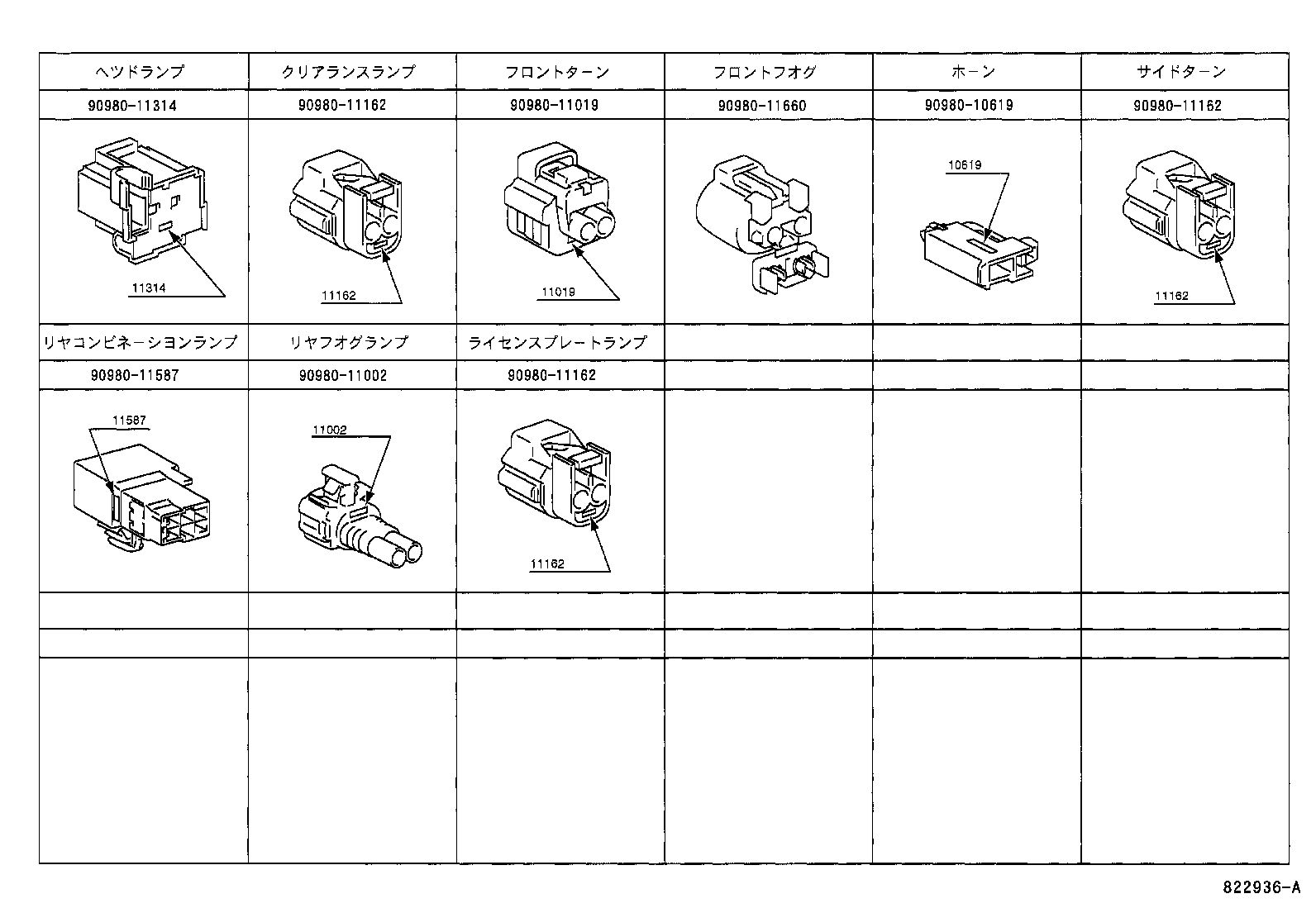 82142-63010 WIRE, INSTRUMENT PANEL, NO.2 product image