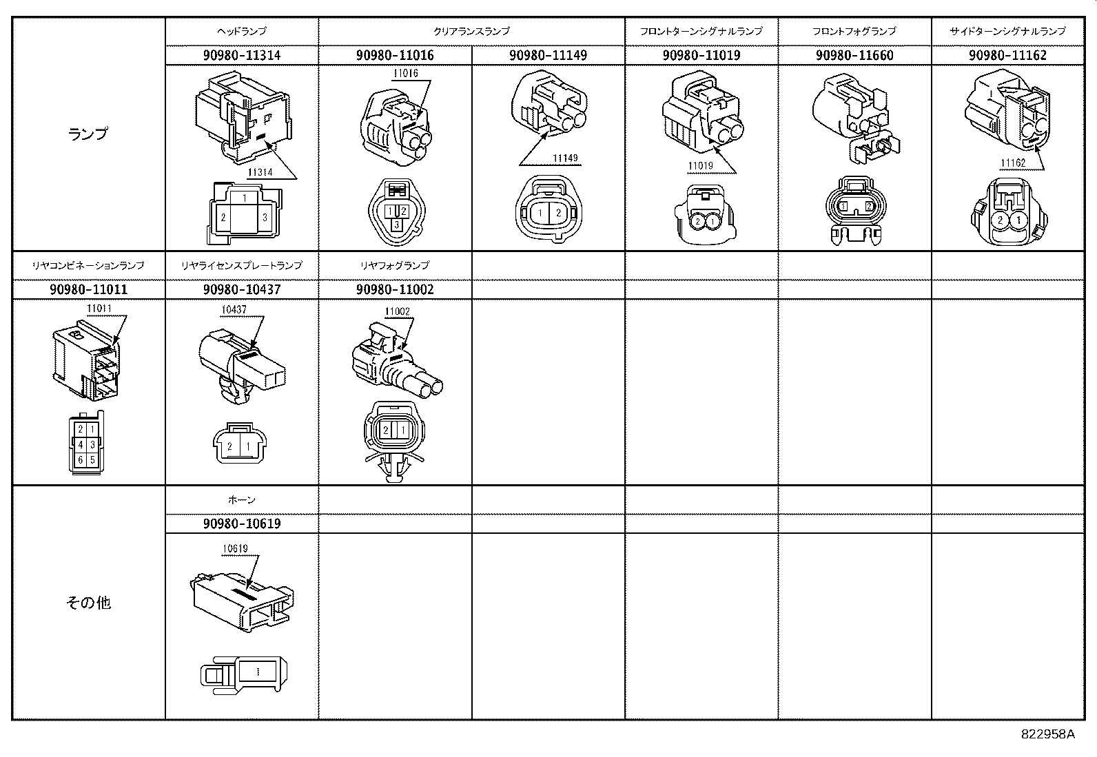 82166-60010 WIRE, CONSOLE BOX product image