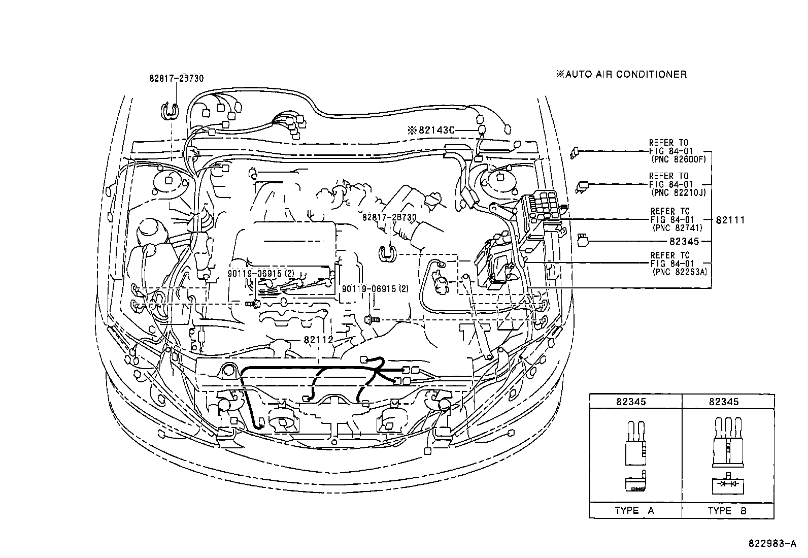 82121-06701 WIRE, ENGINE product image