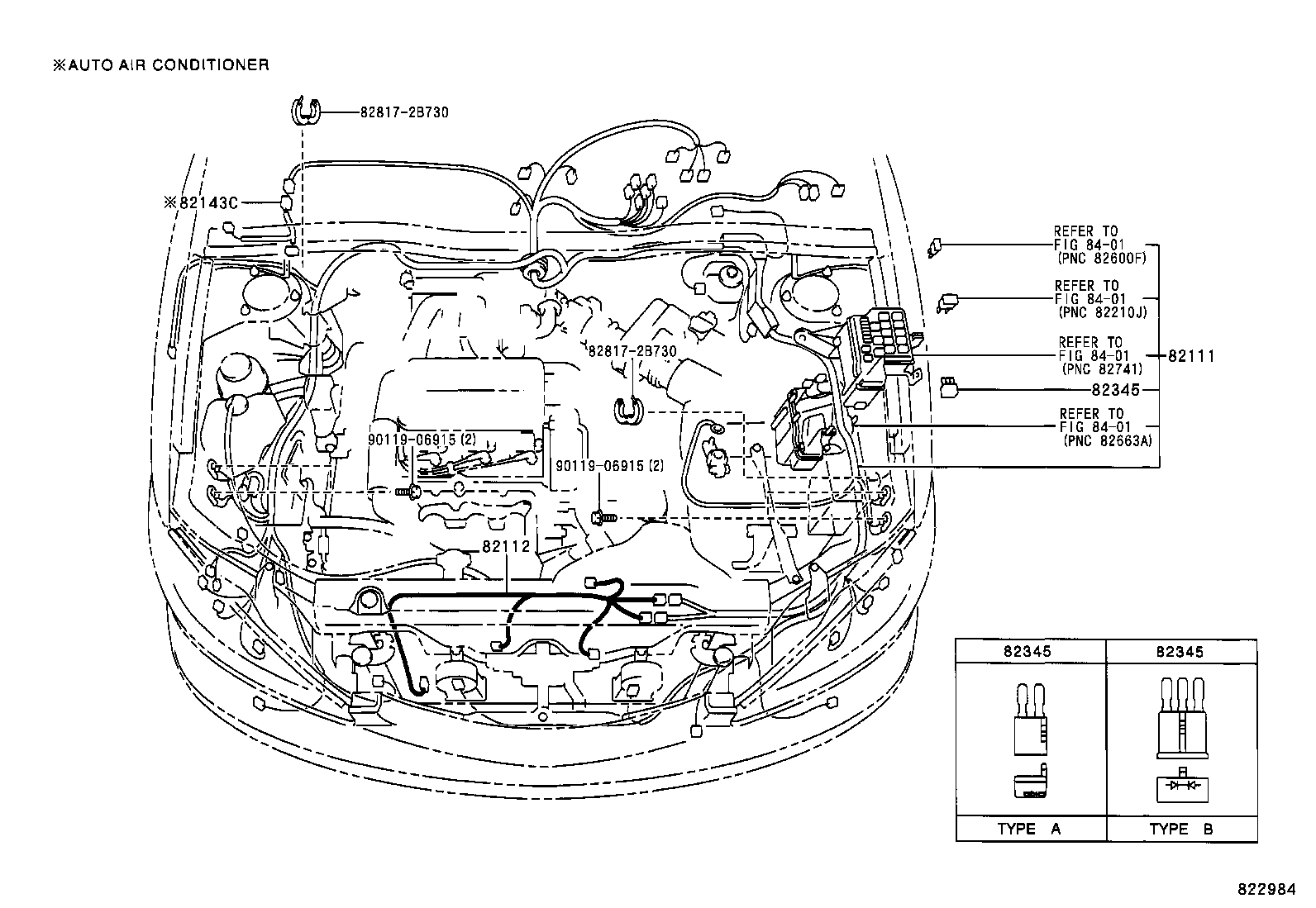 82121-06701 WIRE, ENGINE product image
