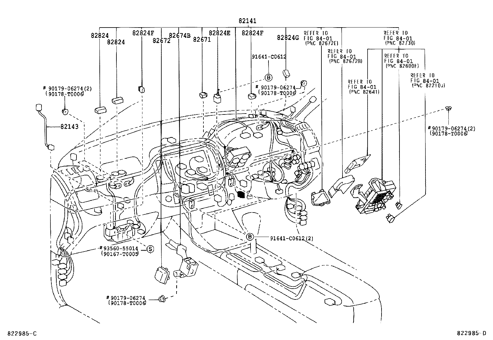 82121-06701 WIRE, ENGINE product image