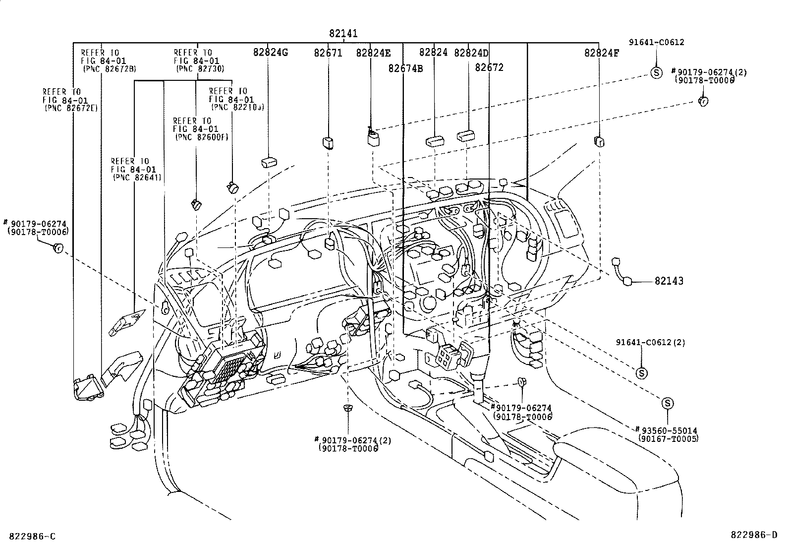 82121-06701 WIRE, ENGINE product image