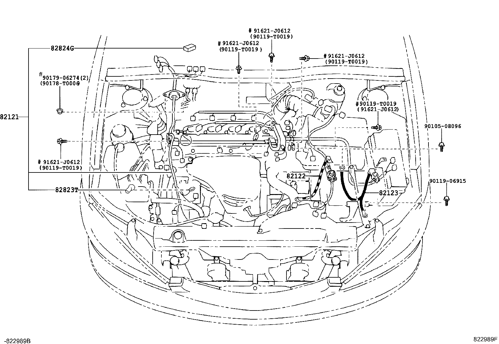 82121-06701 WIRE, ENGINE product image