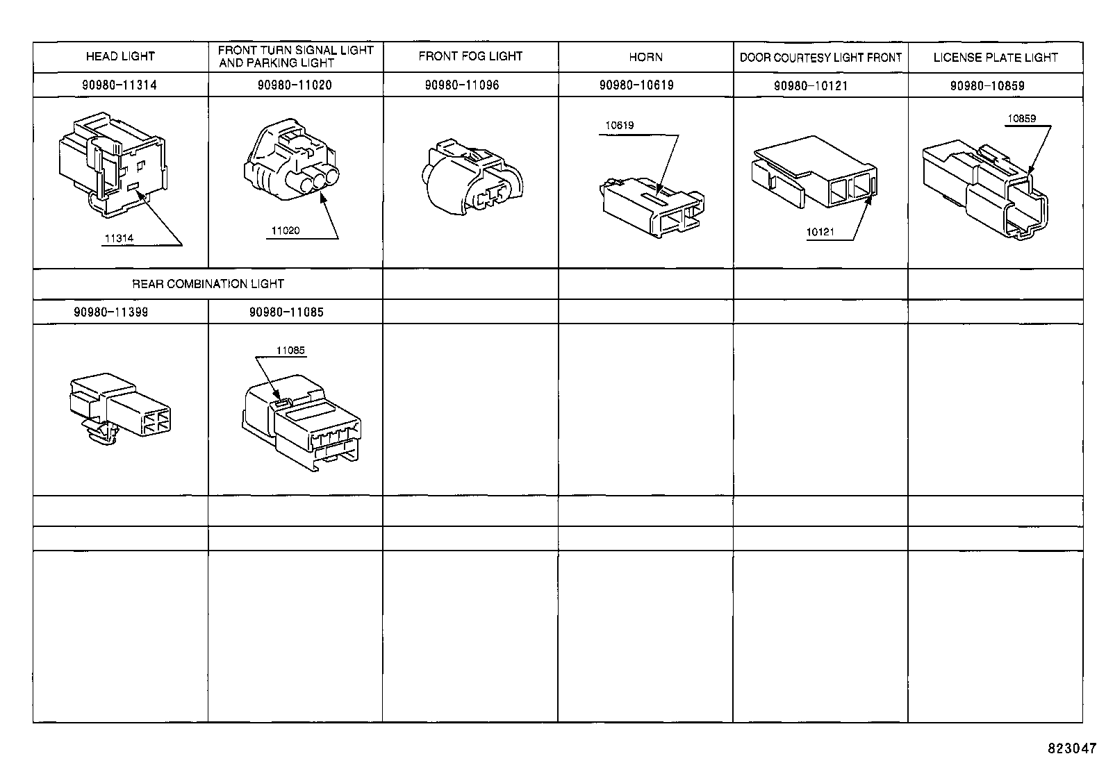 82121-08031 WIRE, ENGINE product image