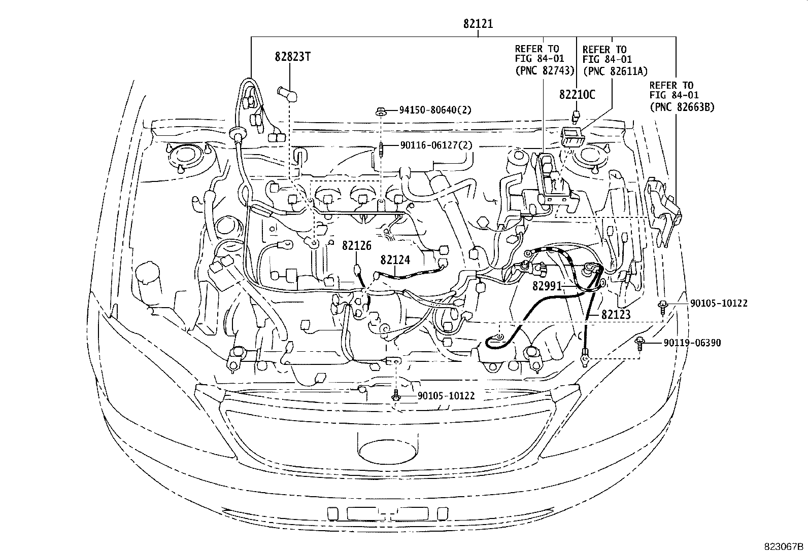 82121-02F71 WIRE, ENGINE product image