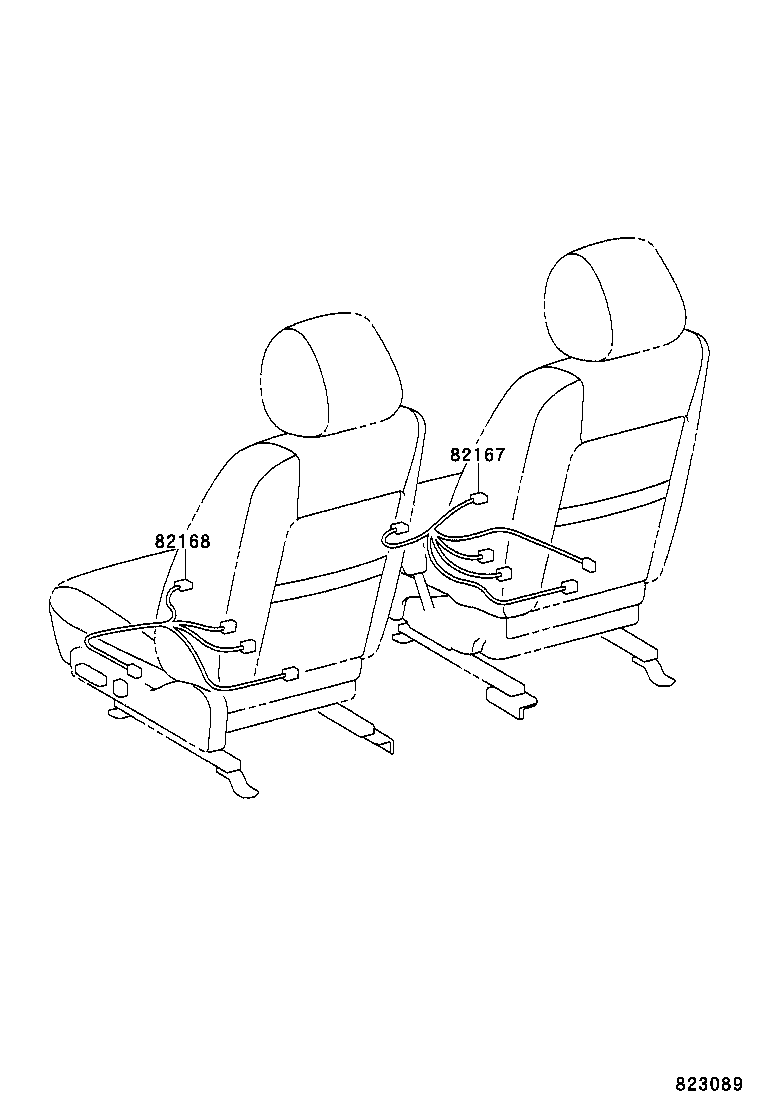 82122-YC050 WIRE, ENGINE, NO.2 product image