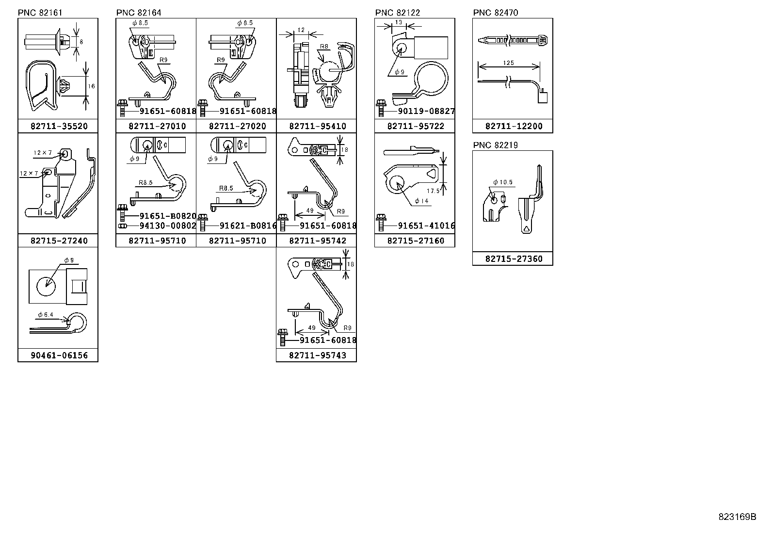 82124-27170 WIRE, ENGINE, NO.4 product image