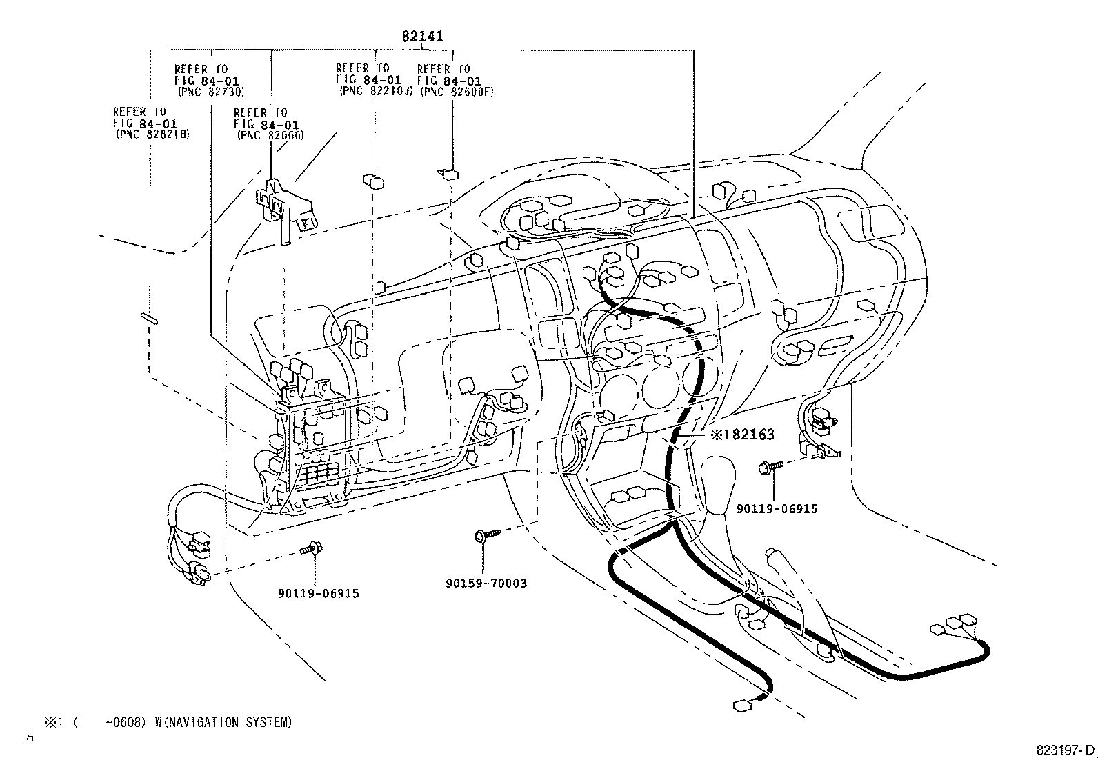 82817-0D050 PROTECTOR, WIRING HARNESS, NO.1 product image