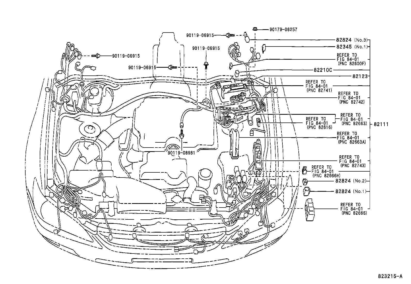 82817-53010 PROTECTOR, WIRING HARNESS, NO.2 product image