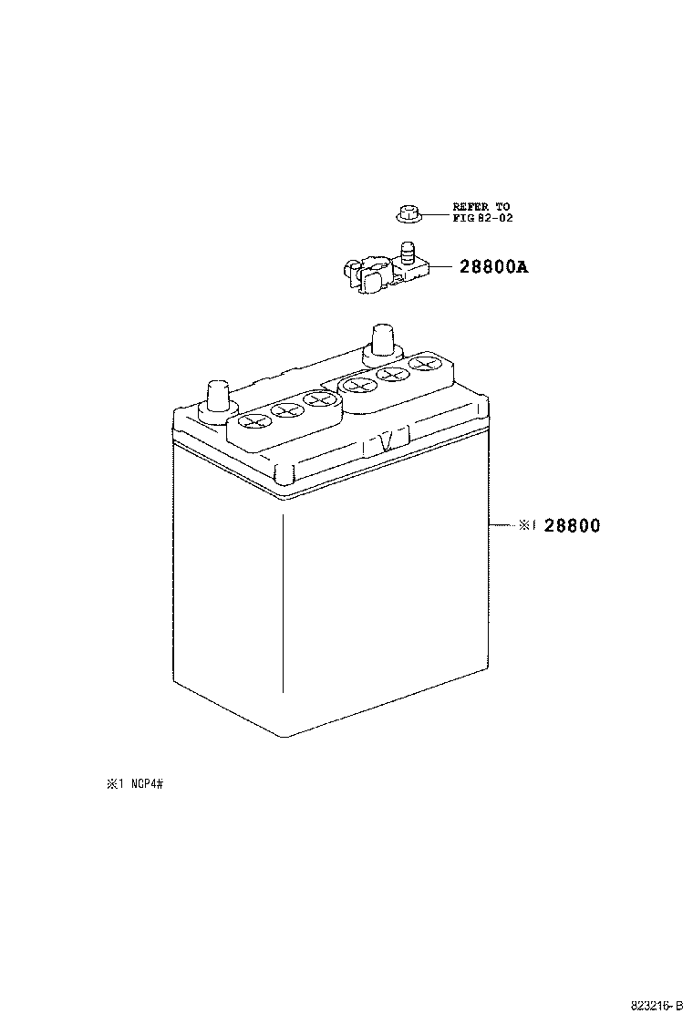 28800-0M030 BATTERY product image