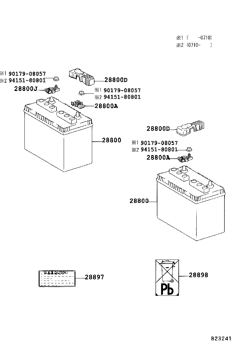 28800-17131 BATTERY product image